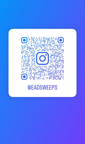 Scan to follow @eadsweeps on Instagram